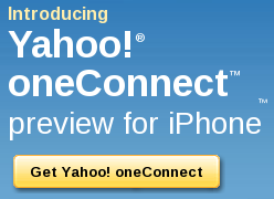 Yahoo! OneConnect goto the appstore